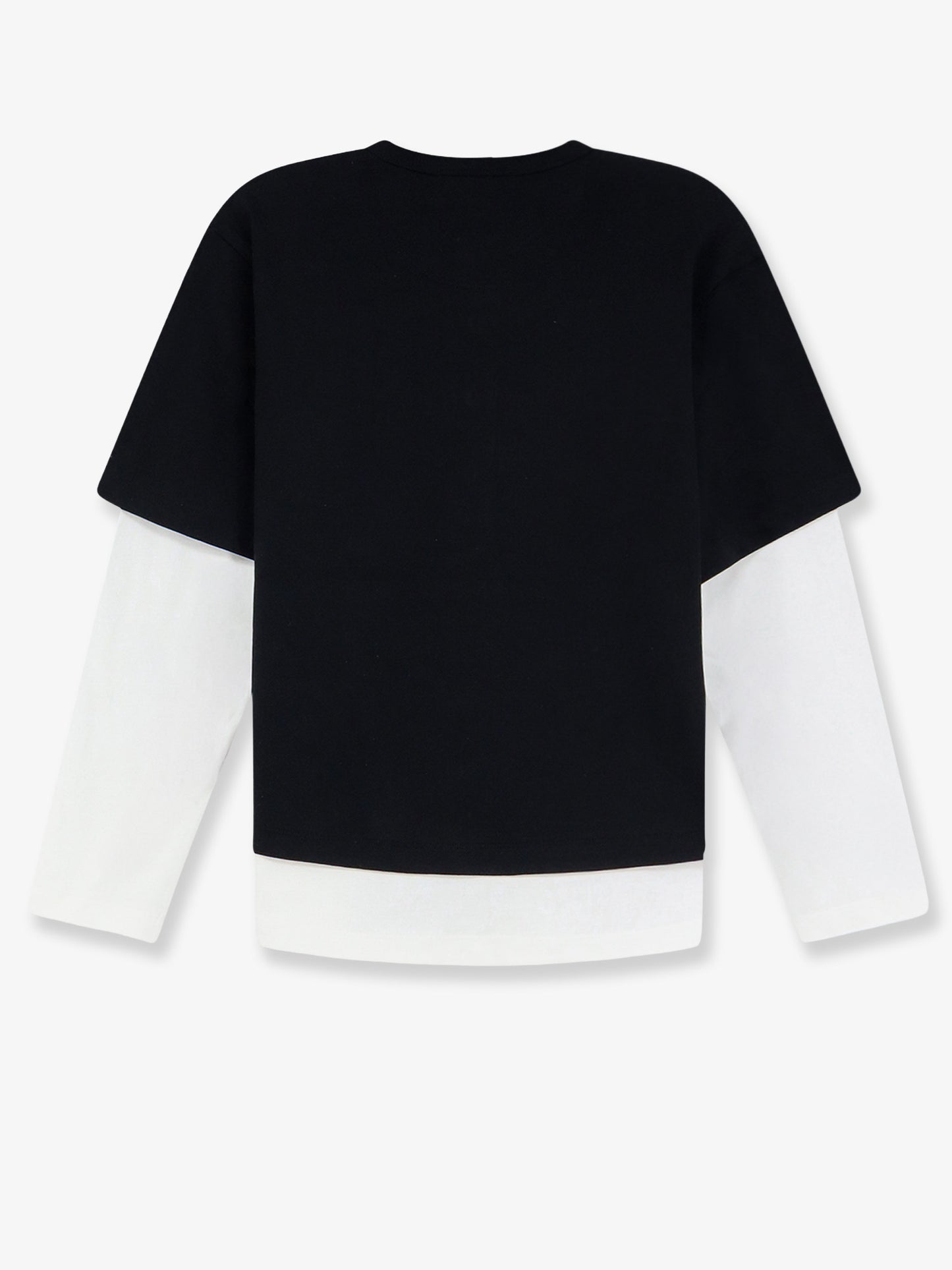 Cotton T-shirt with embroidered logo on the front