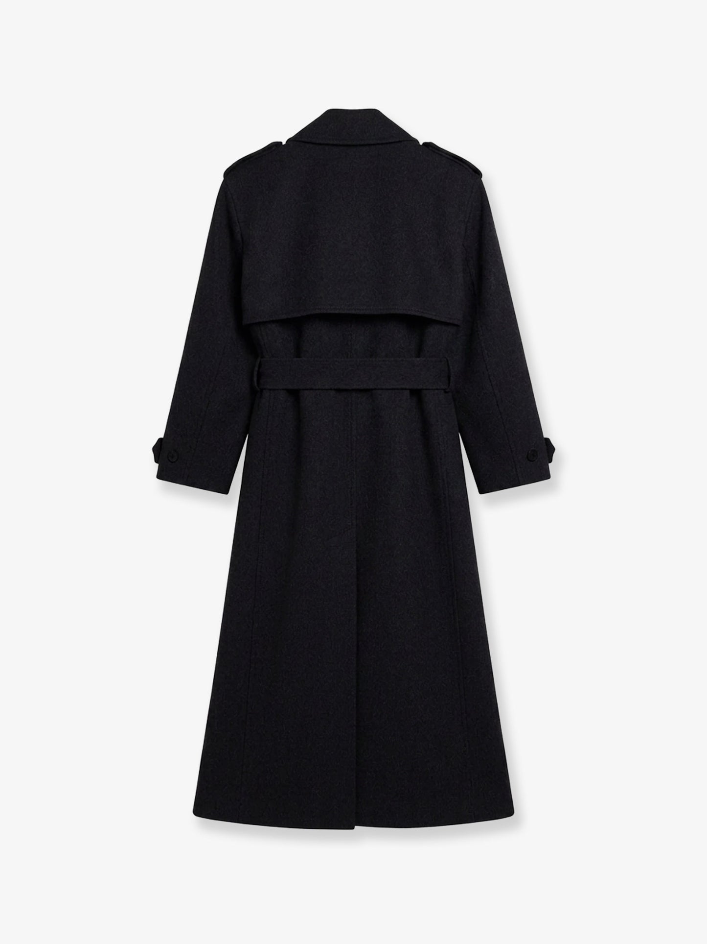 Nikola wool and cashmere blend coat