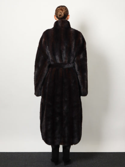 Ravello faux fur coat thumbnail