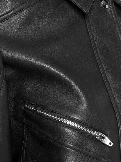 Hudson faux leather jacket thumbnail