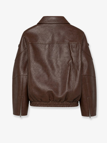 Hudson faux leather jacket thumbnail