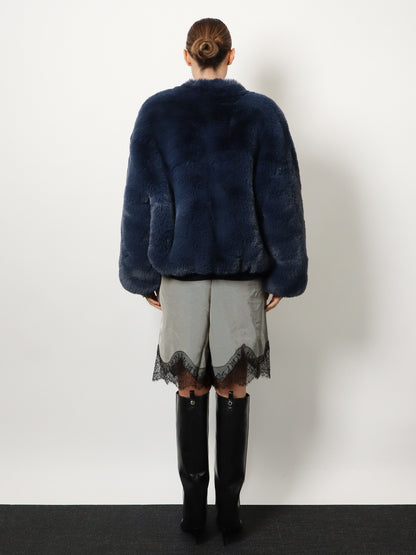 Senna faux fur jacket thumbnail