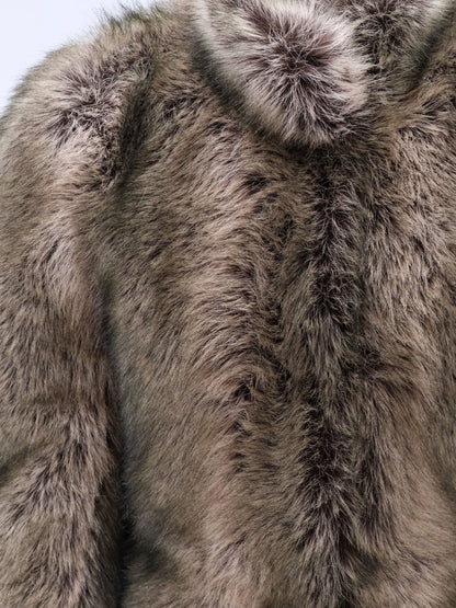 Denia Faux Fur Cinched Jacket thumbnail
