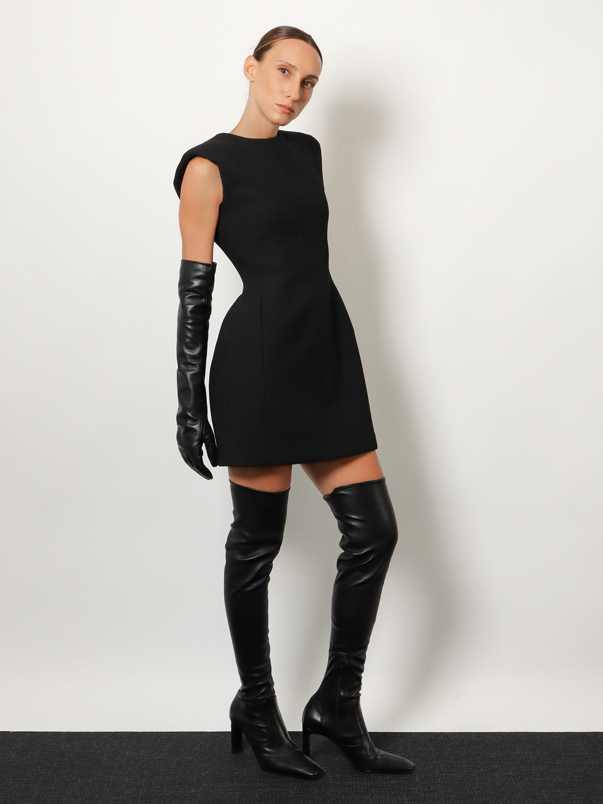 Bryn Structured Short Dress