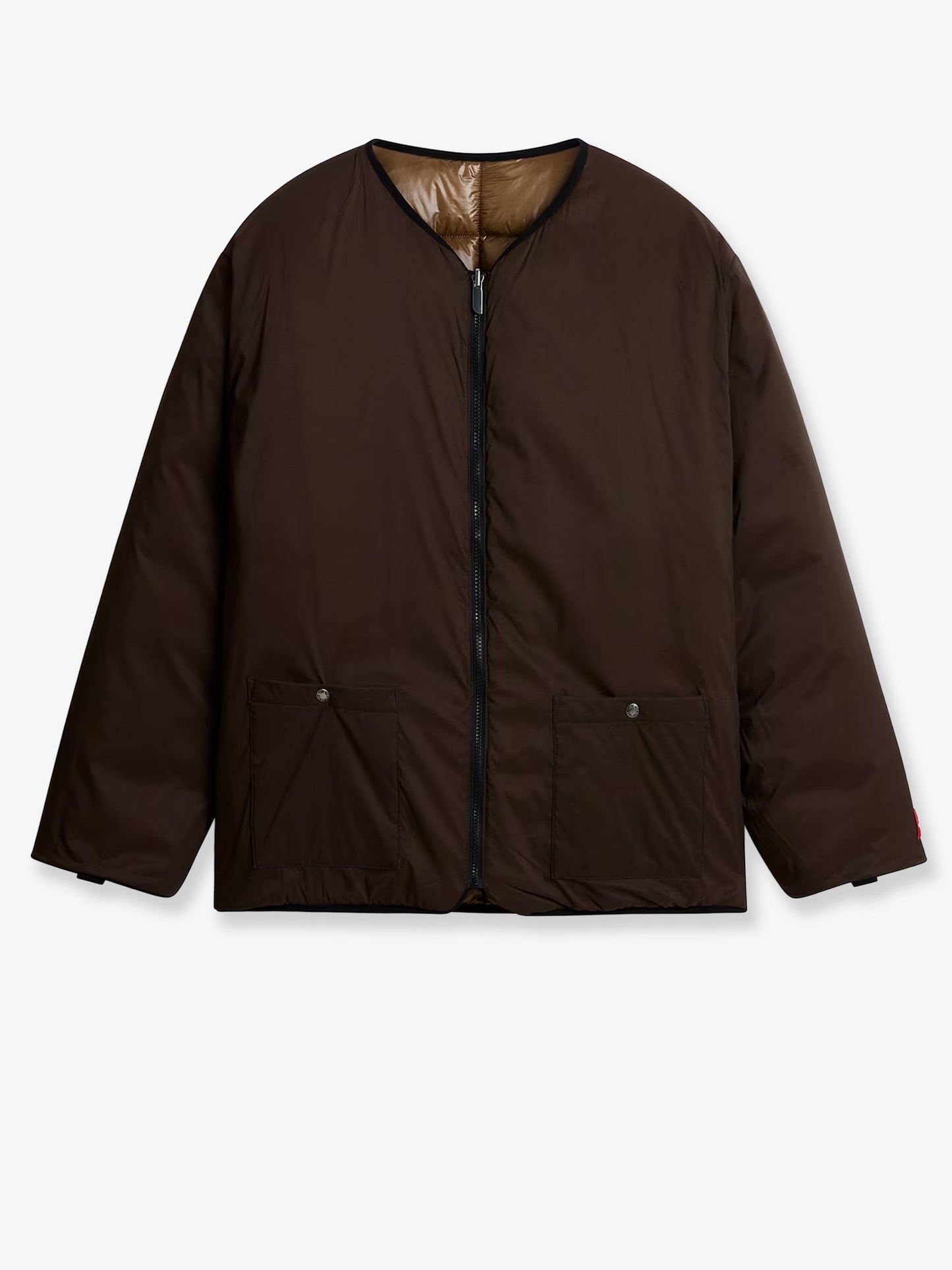 Reversible nylon jacket