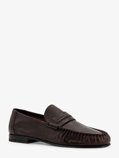 Theo leather loafers thumbnail