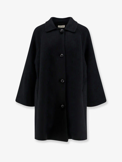 Ina virgin wool and cashmere coat thumbnail