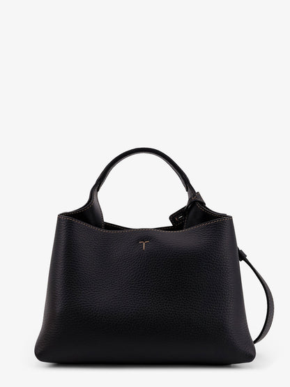 Borsa a tracolla Micro in pelle con iconica impuntura frontale thumbnail