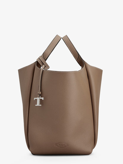 Mini leather bucket bag thumbnail