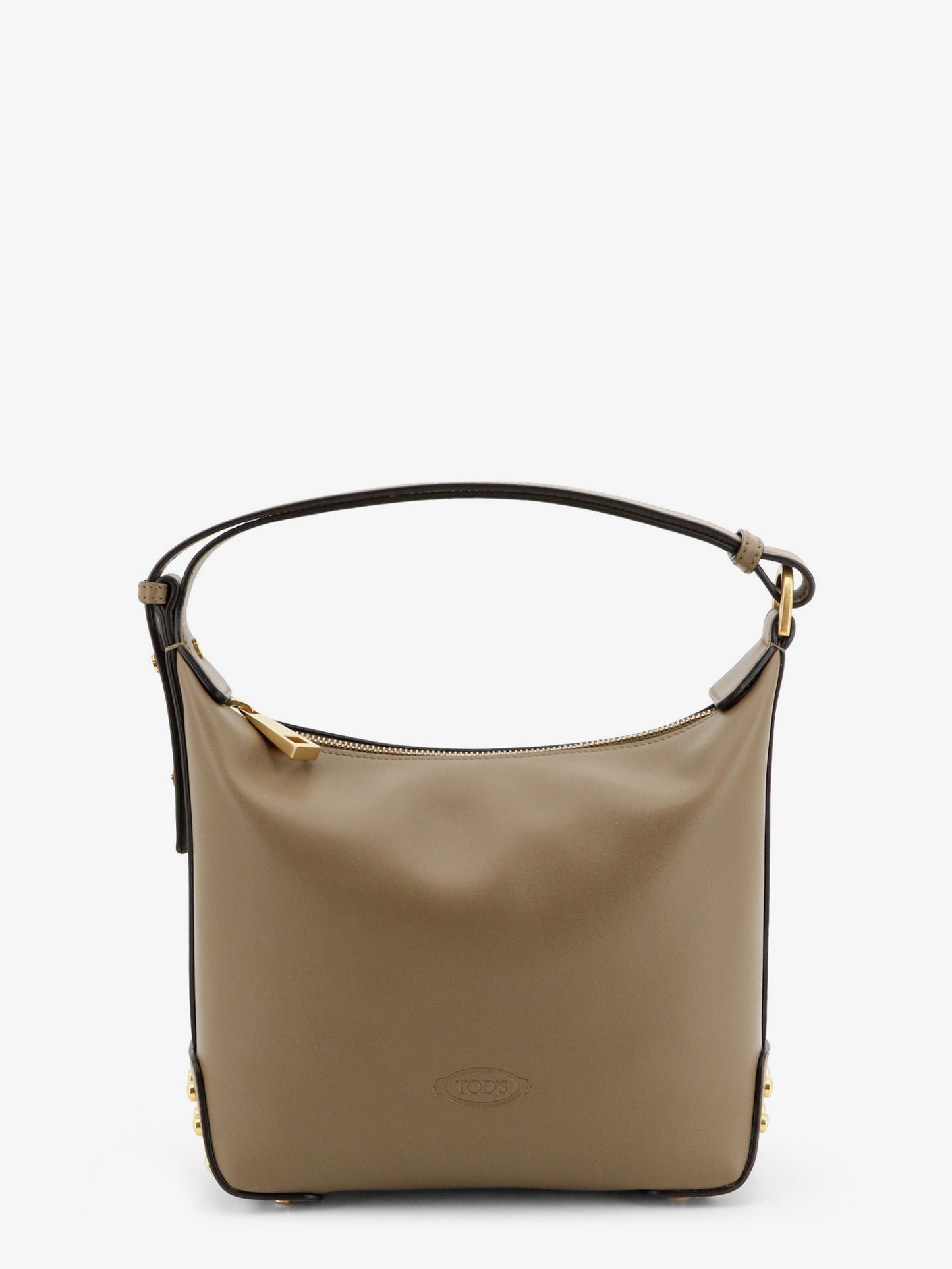 Metal Dots Leather Mini Bag