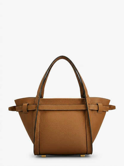 T Signature Leather Tote Bag thumbnail