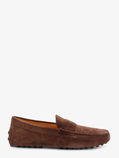 Suede loafers with Gommini detail on the back thumbnail