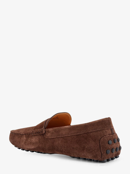 Suede loafers with Gommini detail on the back thumbnail