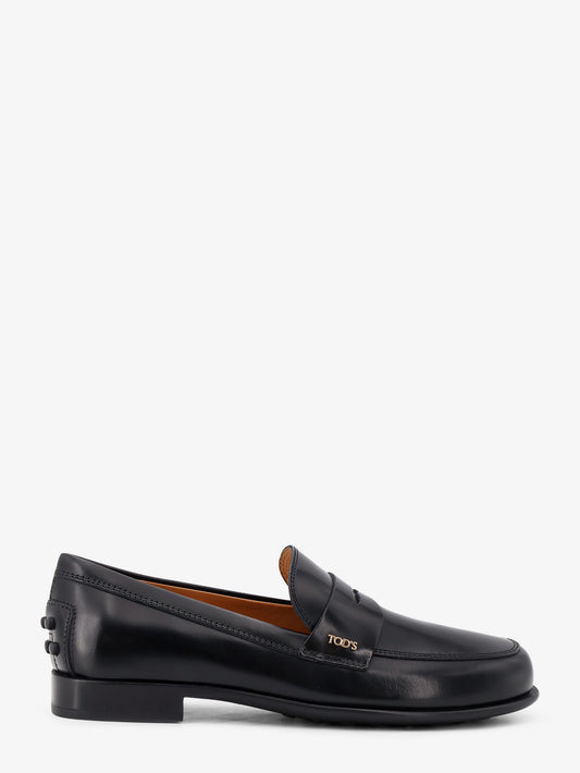 Leather loafers with Gommini detail on the back