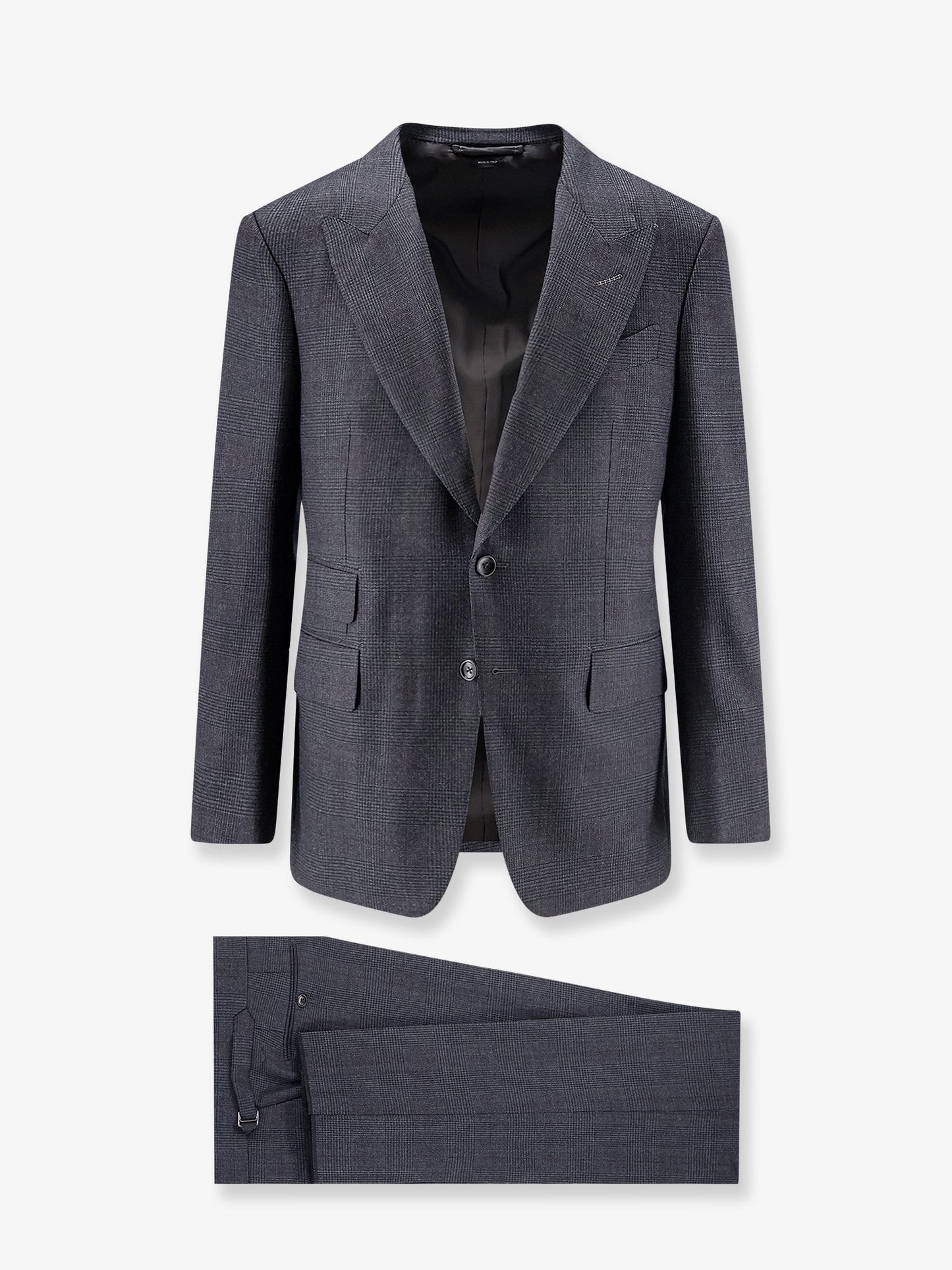 Single-breasted wool suit