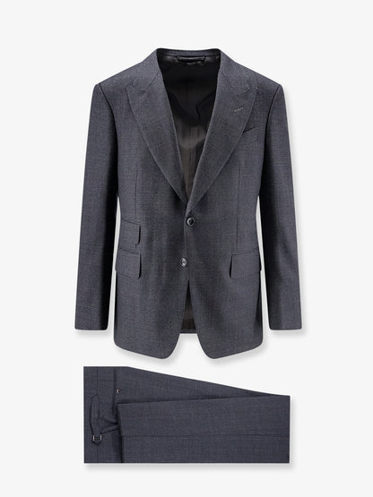 Single-breasted wool suit thumbnail