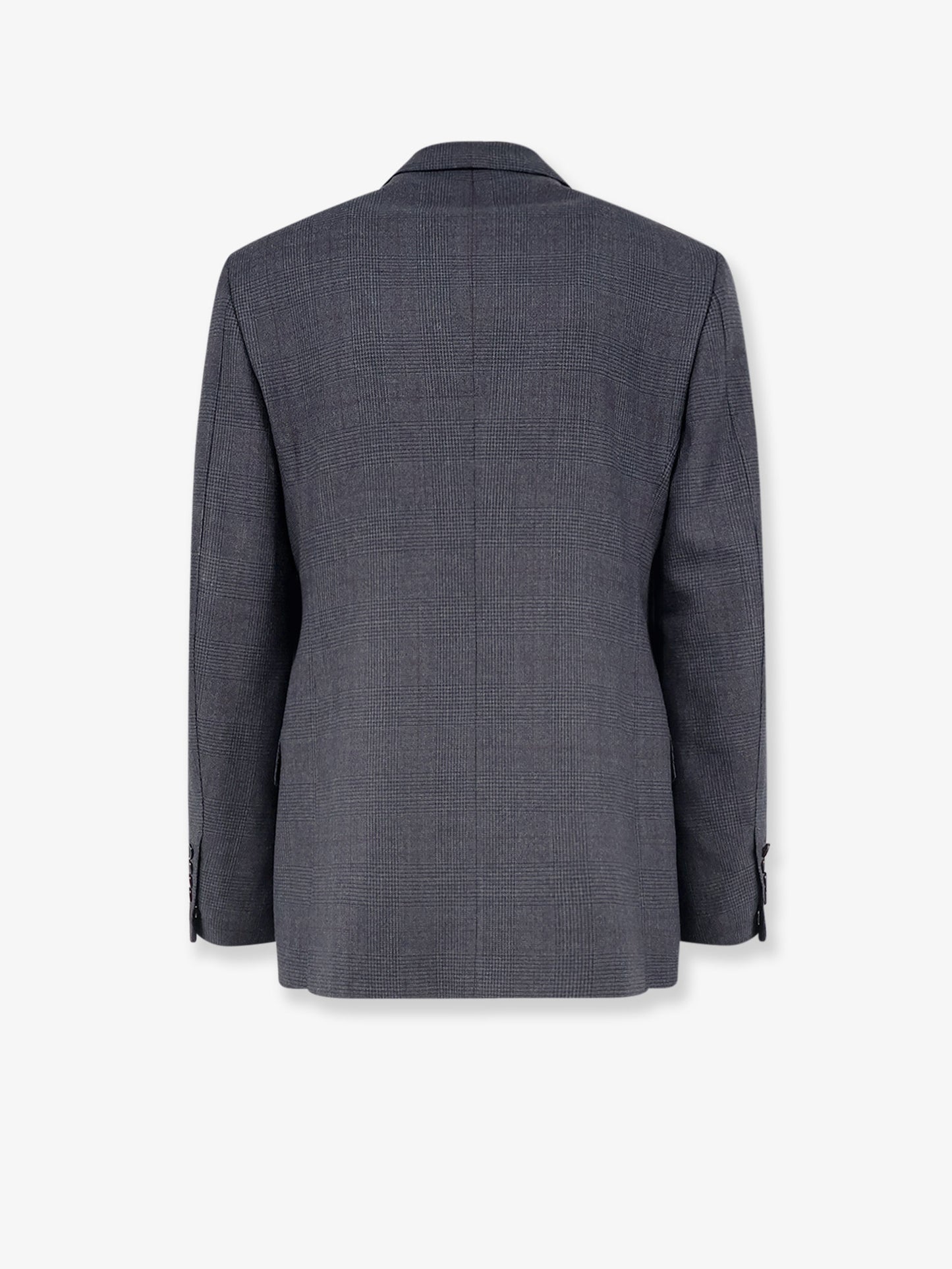 Single-breasted wool suit