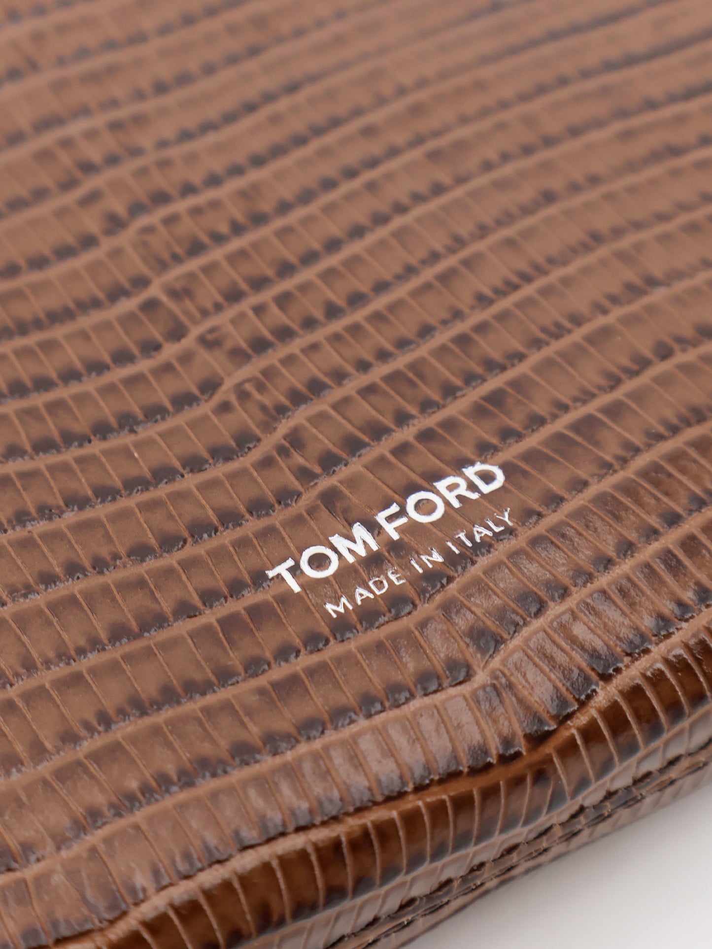 Leather clutch