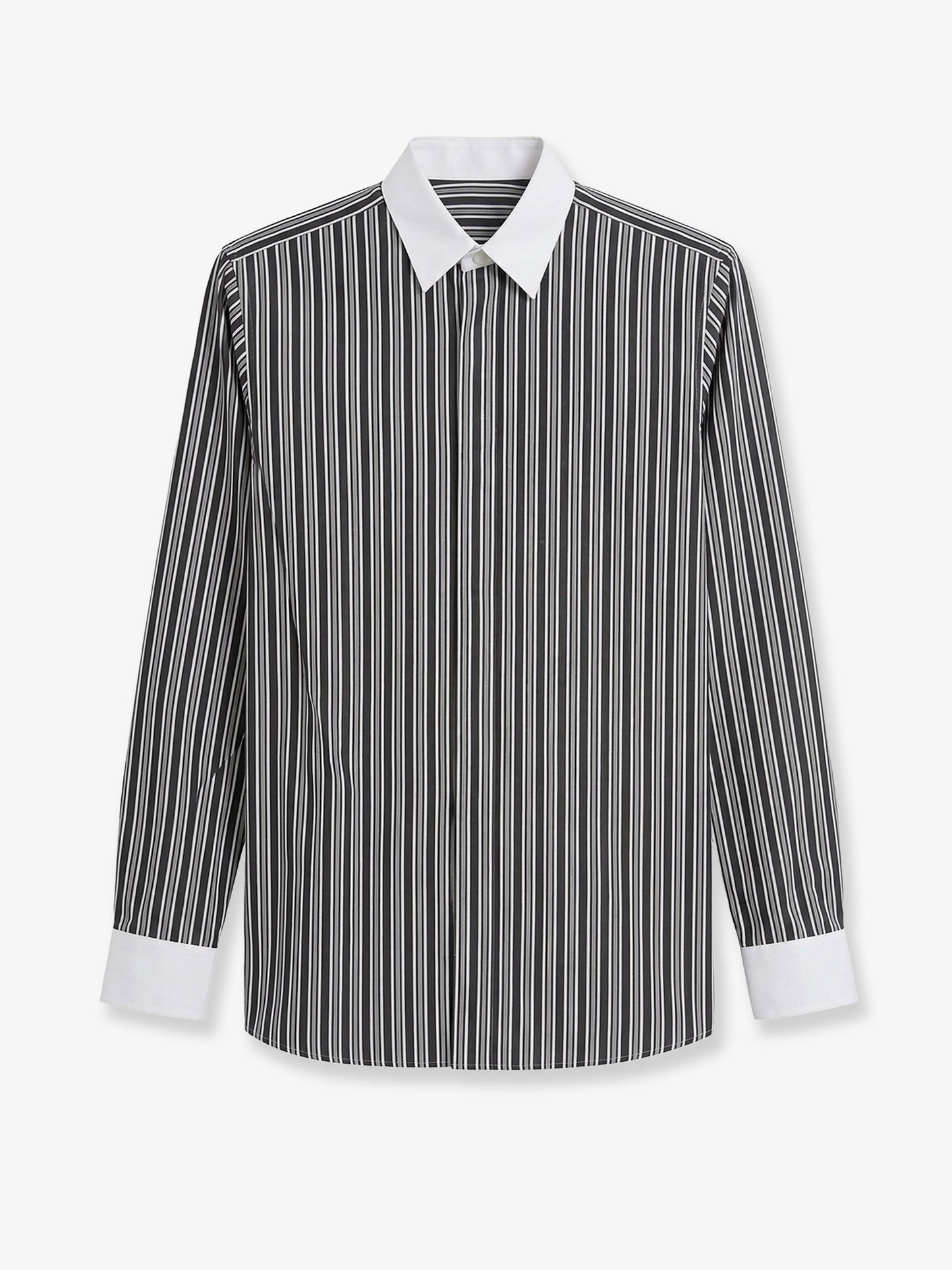 Camicia in cotone a righe