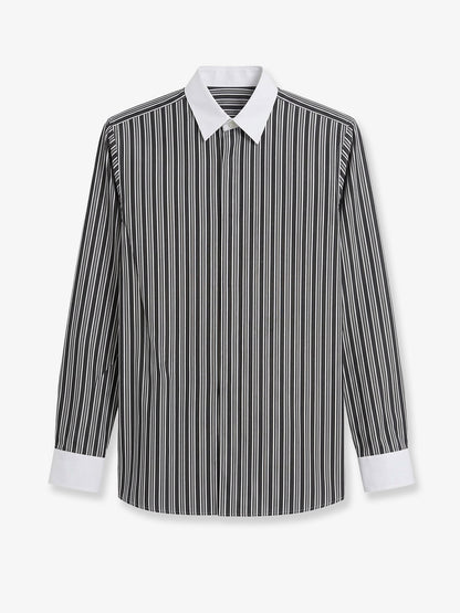 Camicia in cotone a righe thumbnail