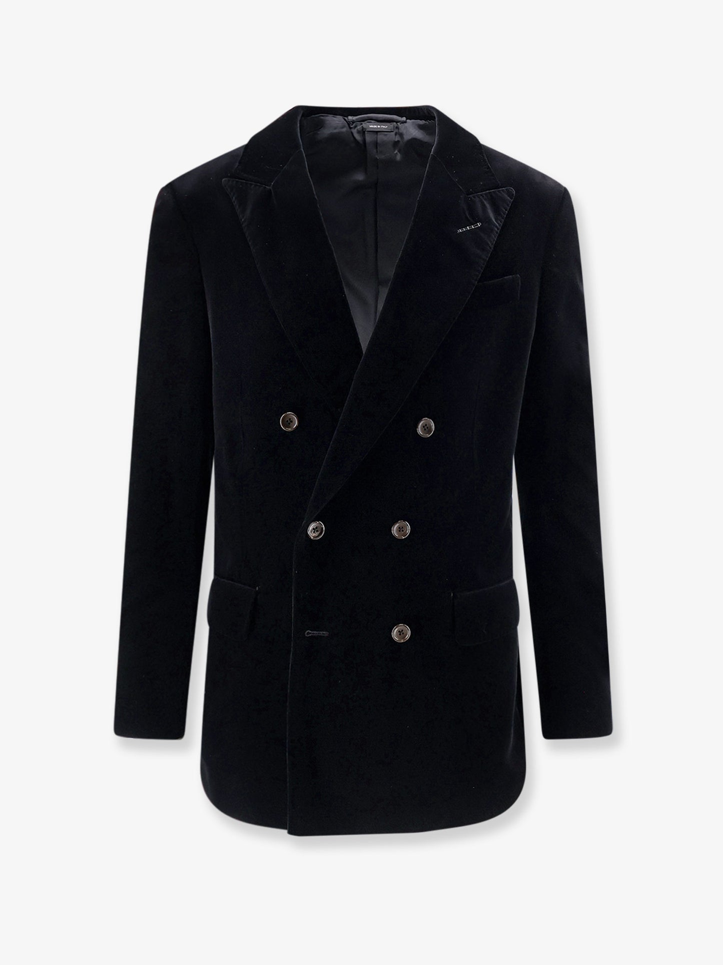 Blazer doppiopetto in velluto
