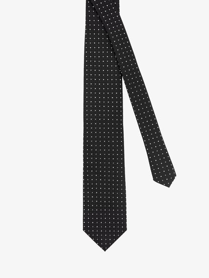 Silk tie with geometric pattern thumbnail