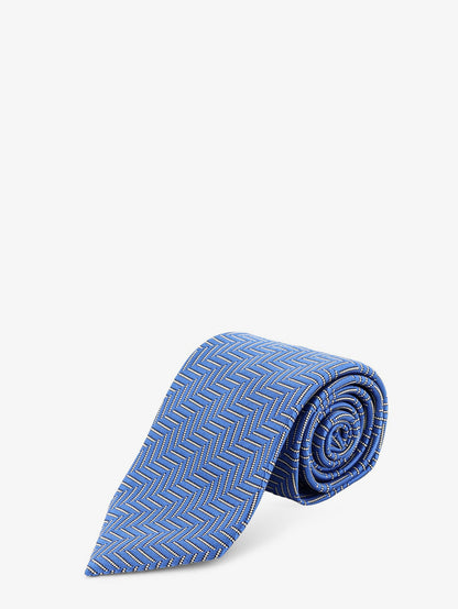 Silk tie with geometric pattern thumbnail