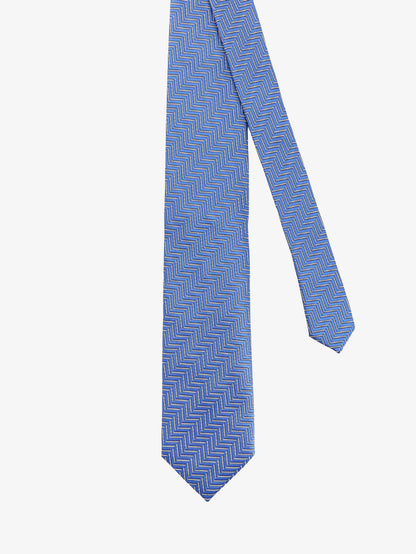 Silk tie with geometric pattern thumbnail