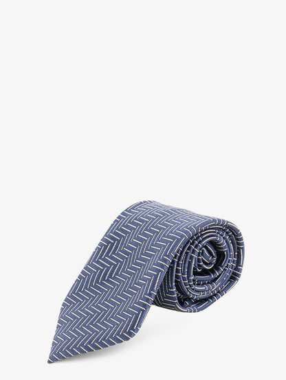 Silk tie with geometric pattern thumbnail