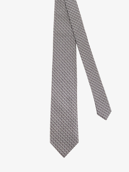 Silk tie with geometric pattern thumbnail