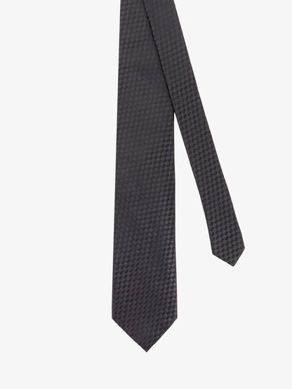 Silk tie with geometric pattern thumbnail