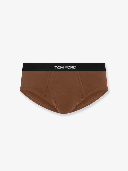 Stretch cotton brief
