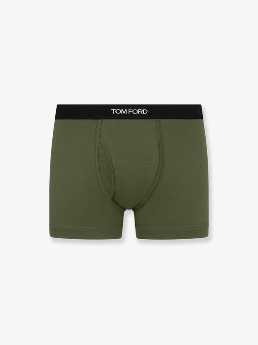 Stretch cotton boxer briefs