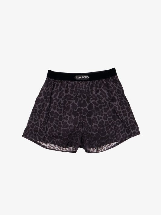 Stretch silk boxer