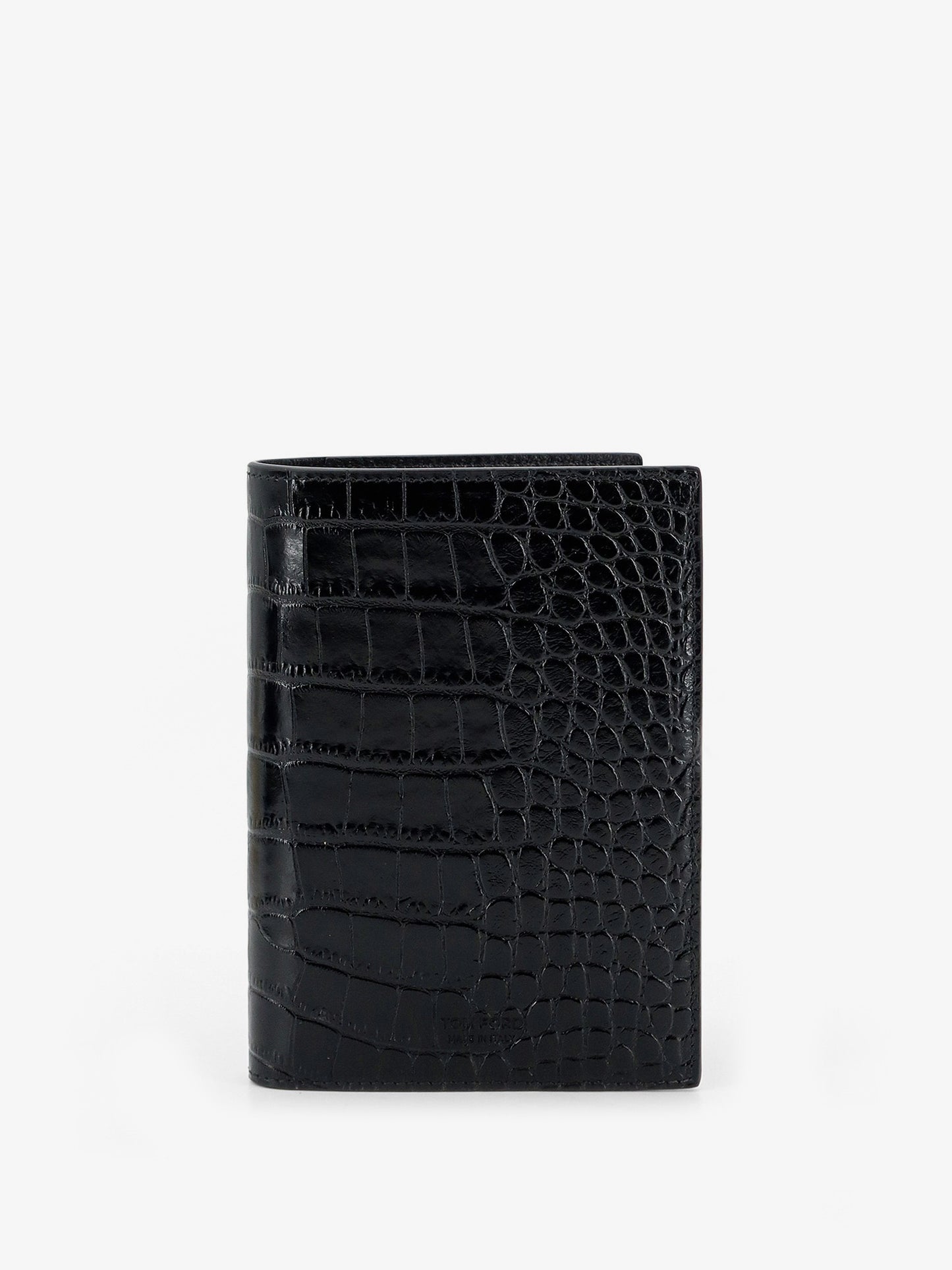 Portacarte in pelle con stampa cocco