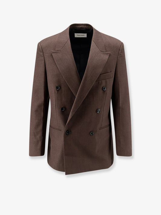 Tailored Unisex wool blend blazer