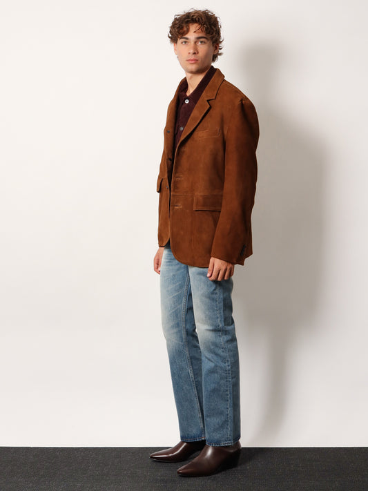 Tailored Unisex suede jacket