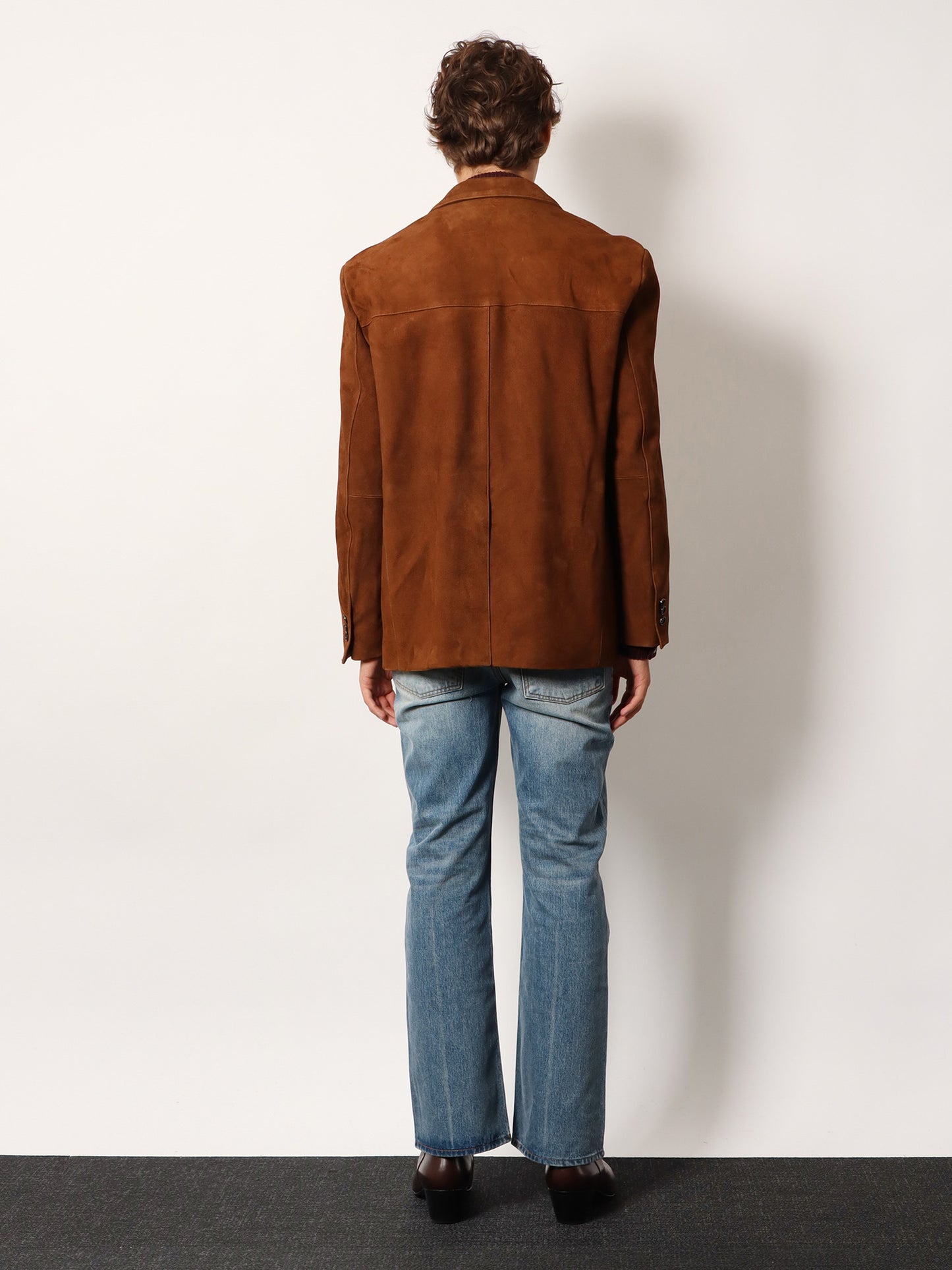 Tailored Unisex suede jacket