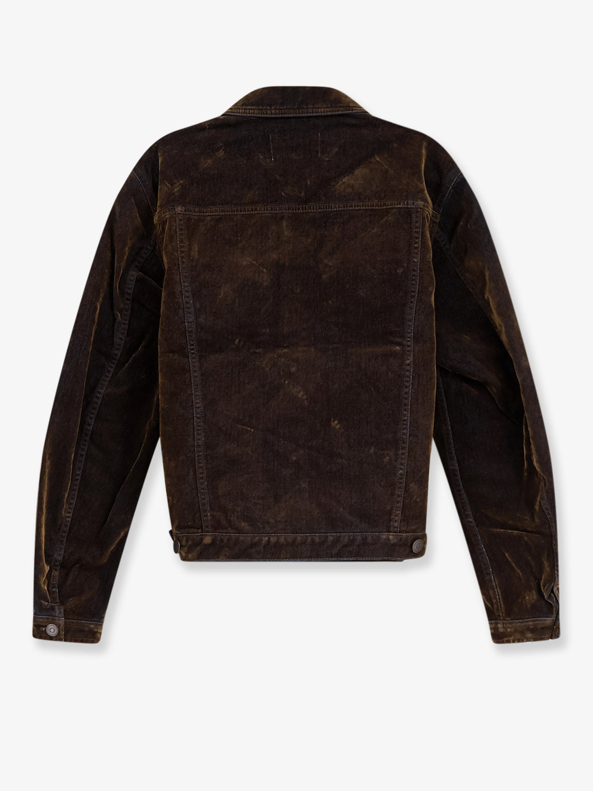 Trucker Flocked Denim Jacket