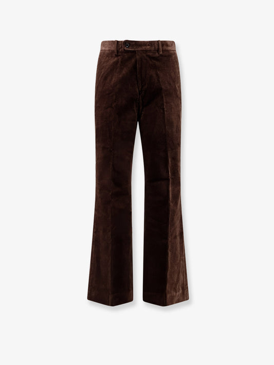 Pantaloni Flared in velluto a coste