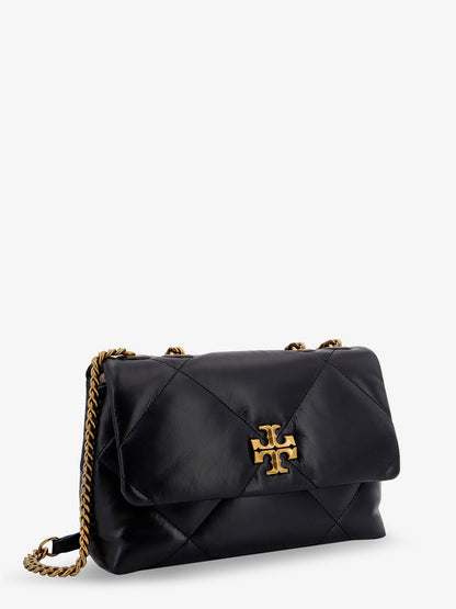 Borsa a spalla Kira in pelle matelassé con logo in metallo thumbnail