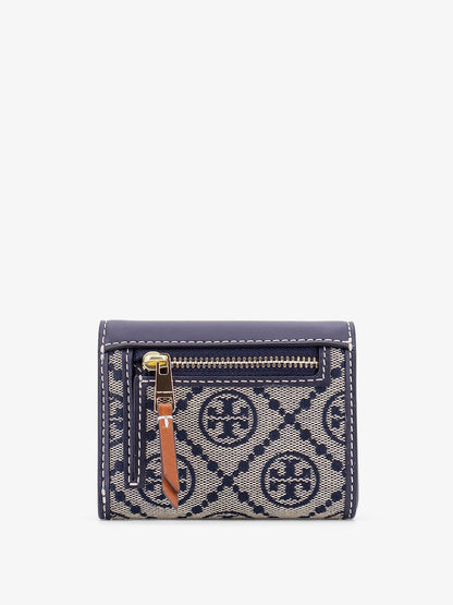 T Monogram Envelope leather and T monogram fabric wallet thumbnail