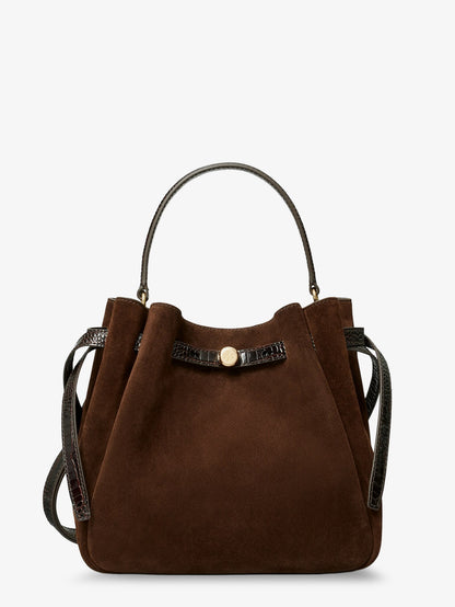 Romy suede bucket bag thumbnail
