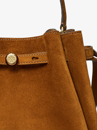 Romy suede bucket bag thumbnail