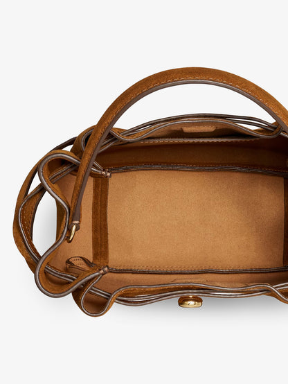 Romy suede bucket bag thumbnail