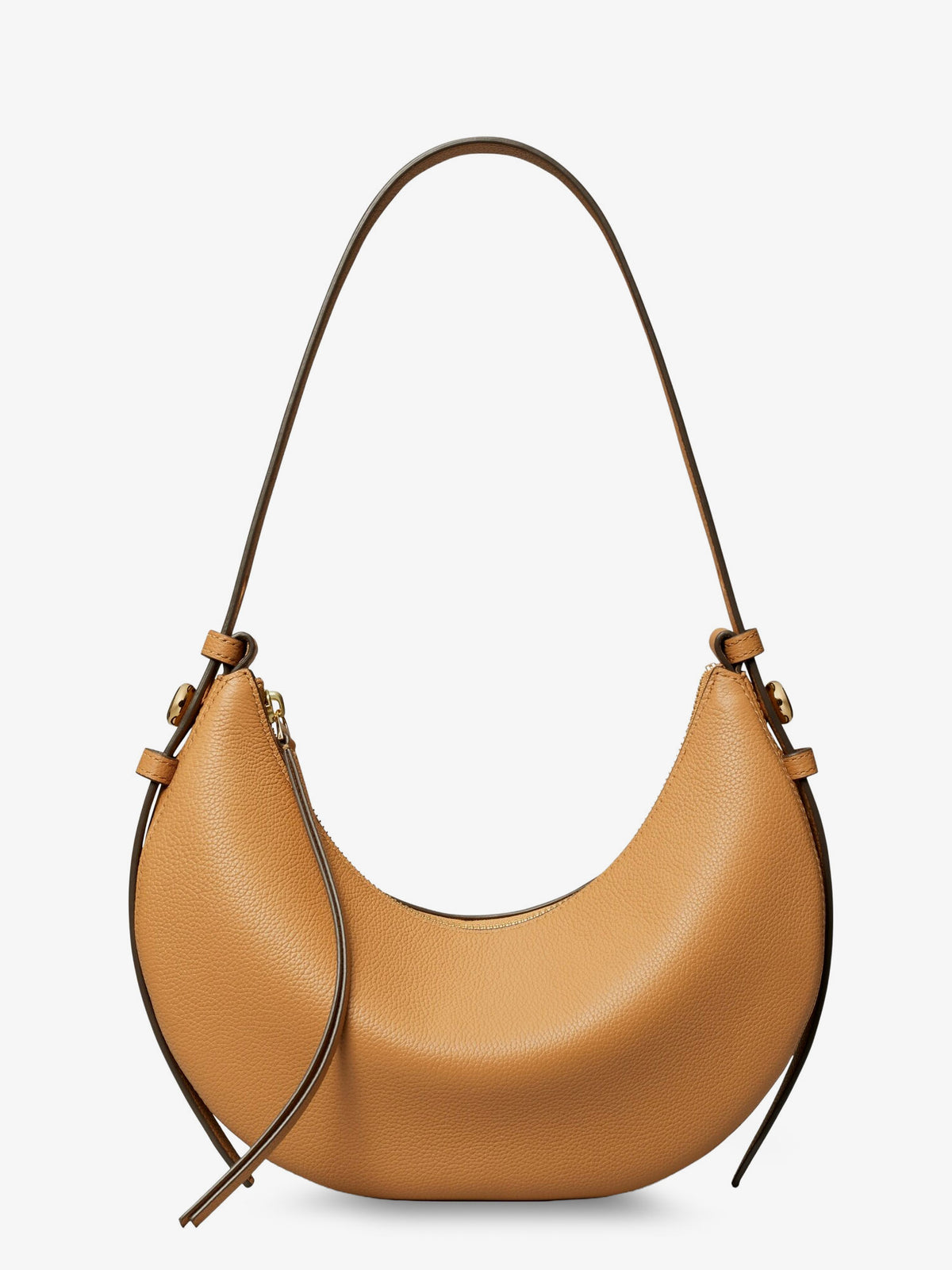 Borsa a spalla Romy Half Moon in pelle