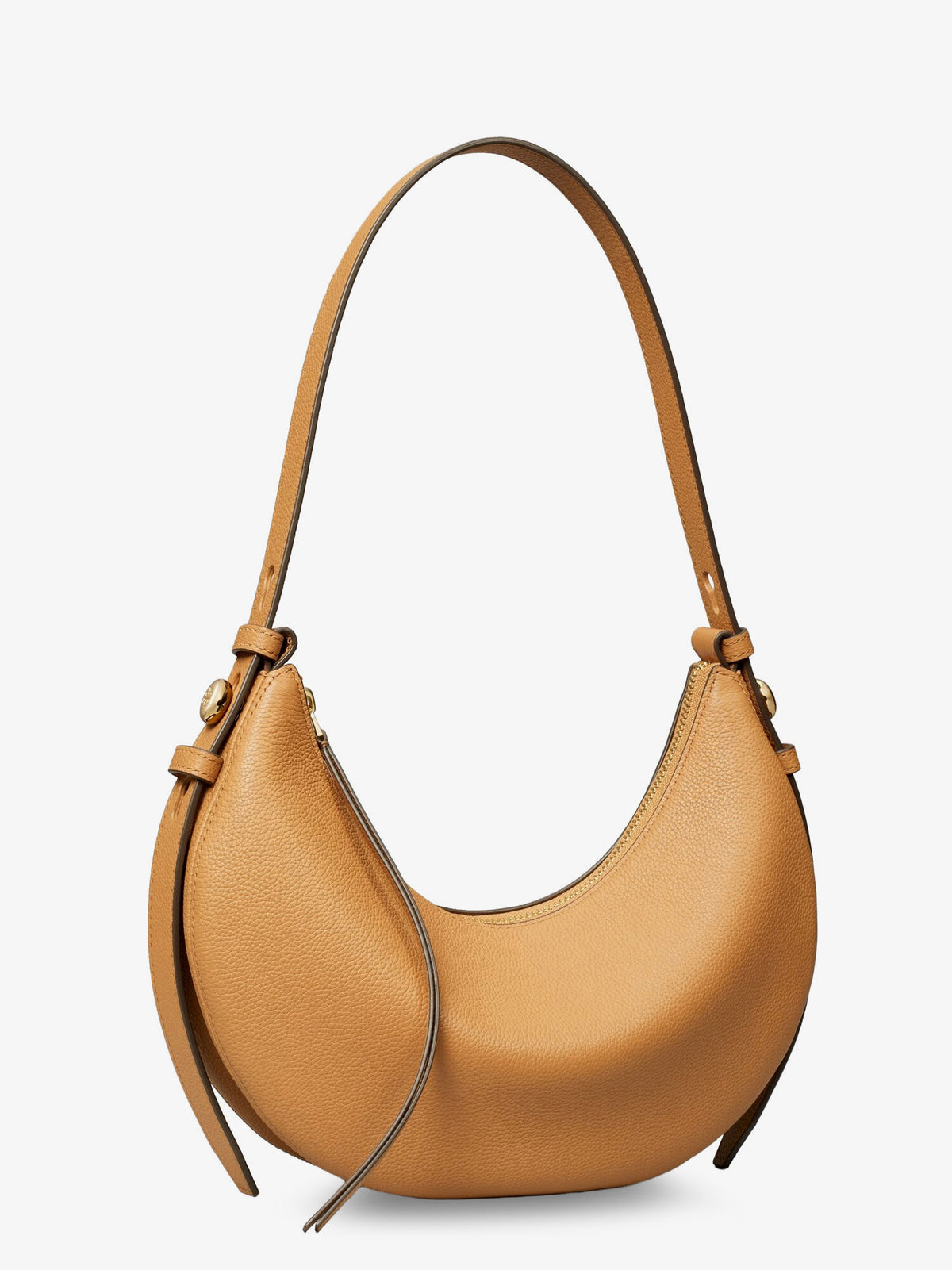 Borsa a spalla Romy Half Moon in pelle
