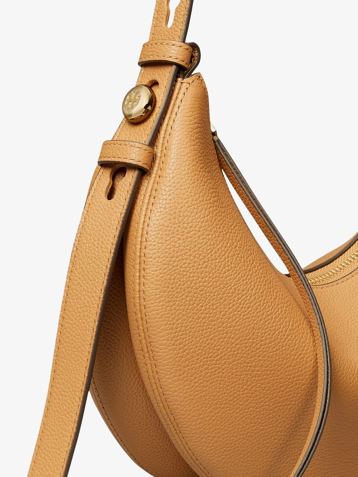 Borsa a spalla Romy Half Moon in pelle