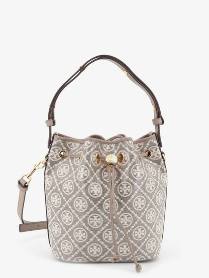 T Monogram coated canvas bucket bag thumbnail