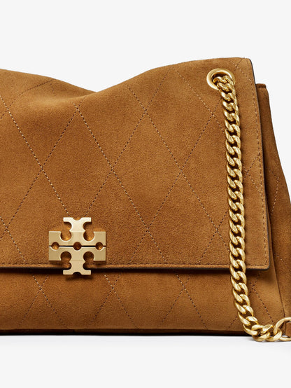 Charlie suede shoulder bag thumbnail